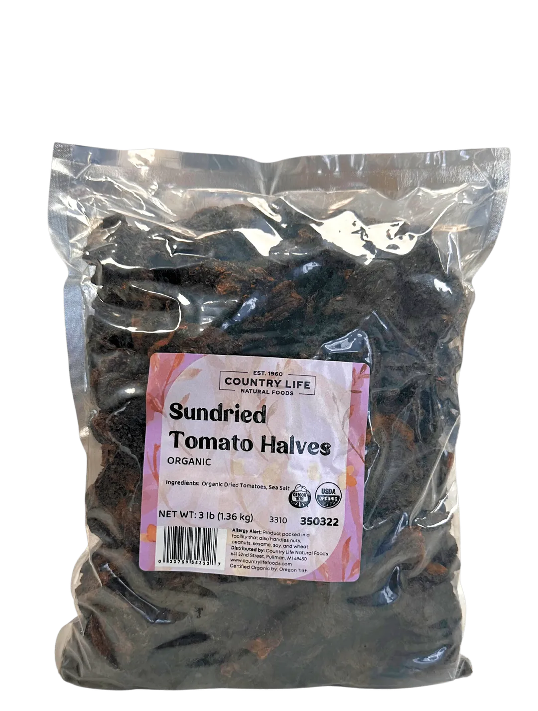 Tomato, Organic, Sundried, Halves variant