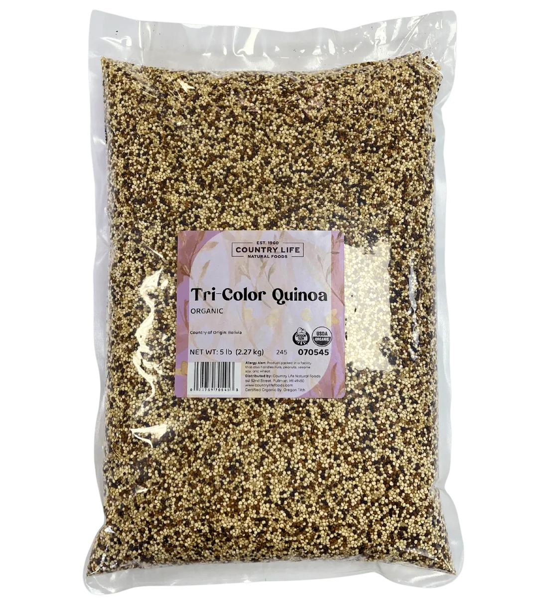 Tri-Color Quinoa, Organic variant