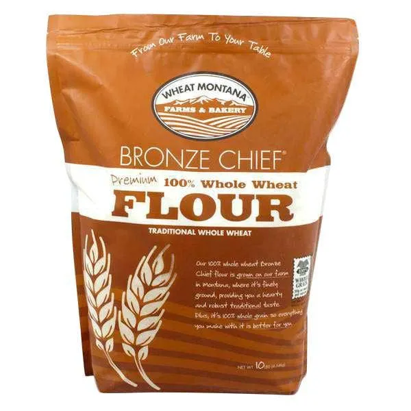 Whole Wheat Flour, Bronze Chief, Certified Glyphosate Free variant