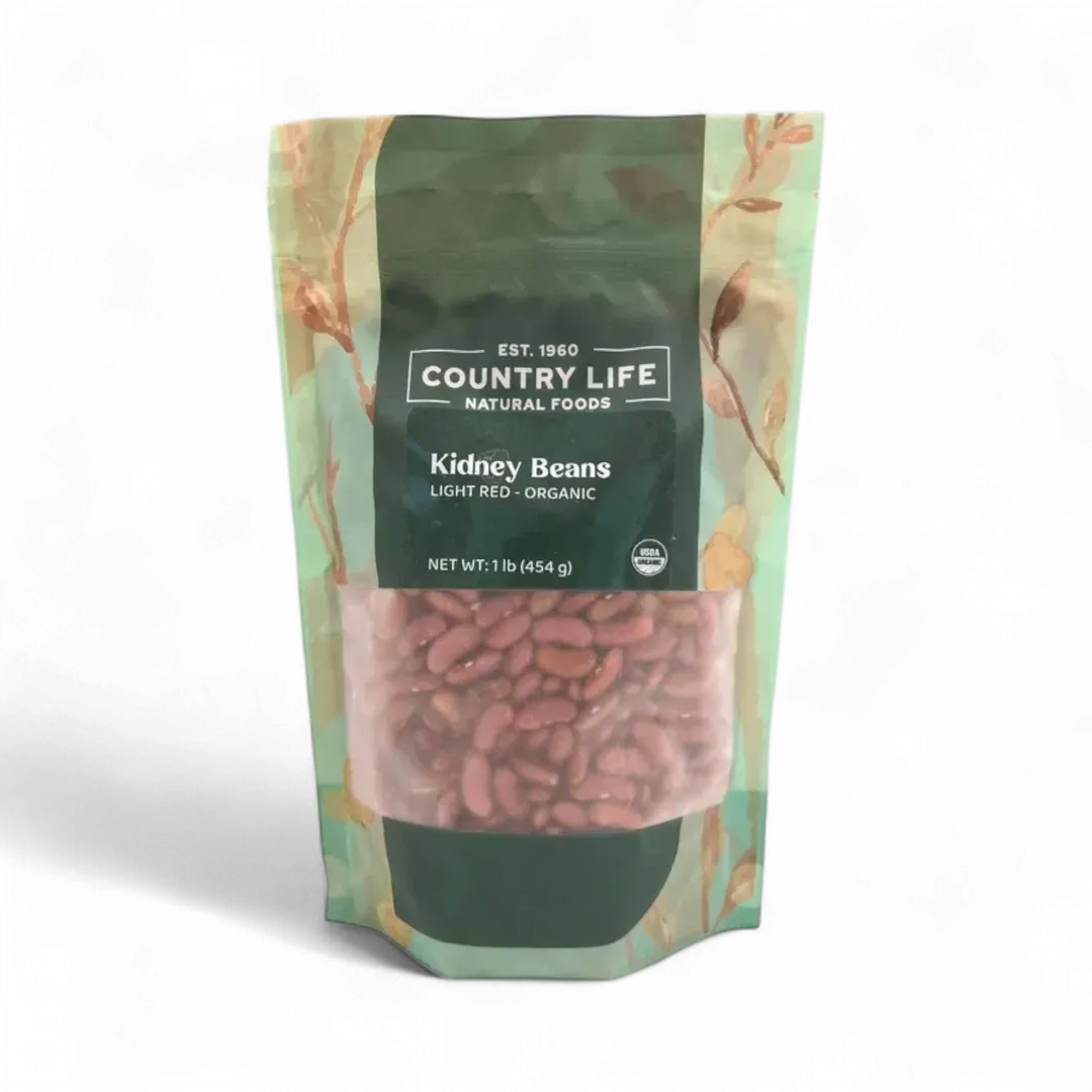Kidney Beans, Light Red, Organic