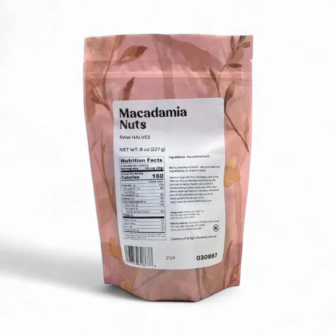 Macadamia Nut Halves