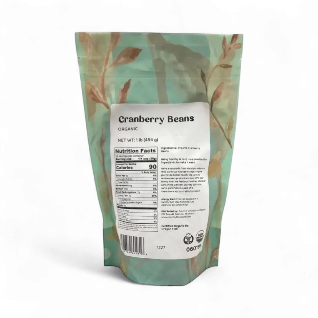 Cranberry Beans, Organic