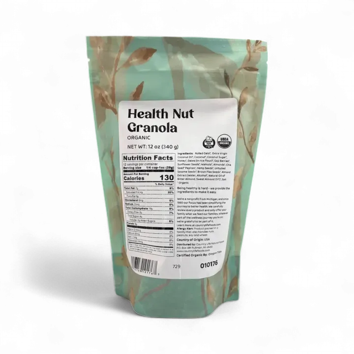 Slow-Baked Health Nut Granola, Organic
