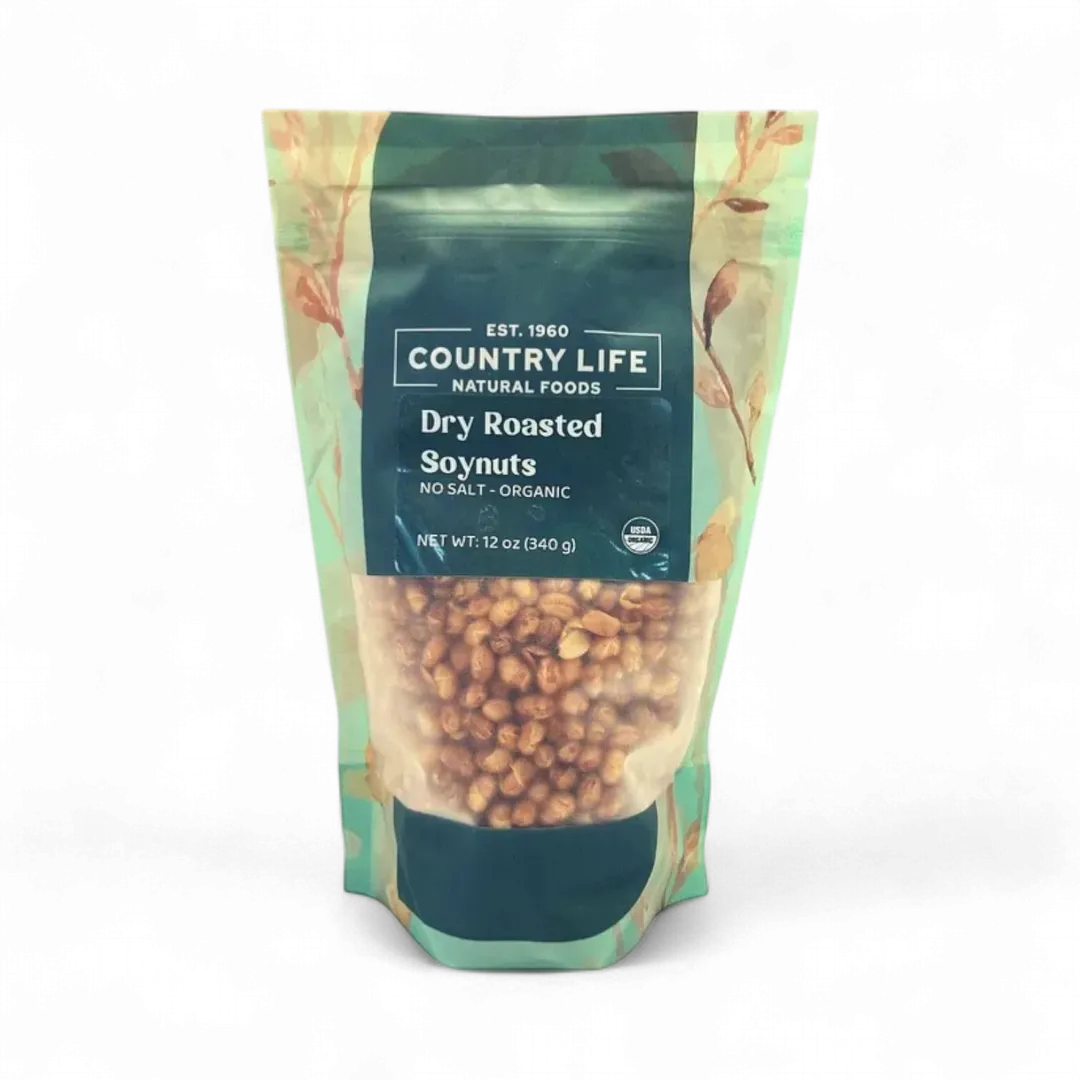 Soynuts, Dry Roasted, Organic, No Salt