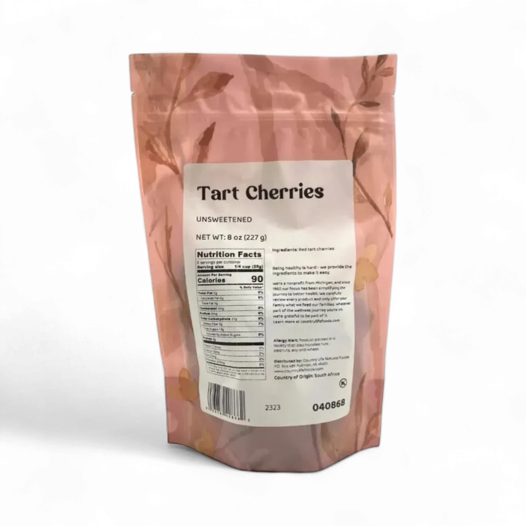 Cherries, Tart, Unsweetened