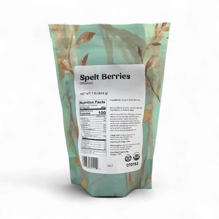 Spelt Berries, Organic
