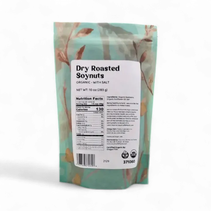 Soynuts, Dry Roasted & Salted, Organic