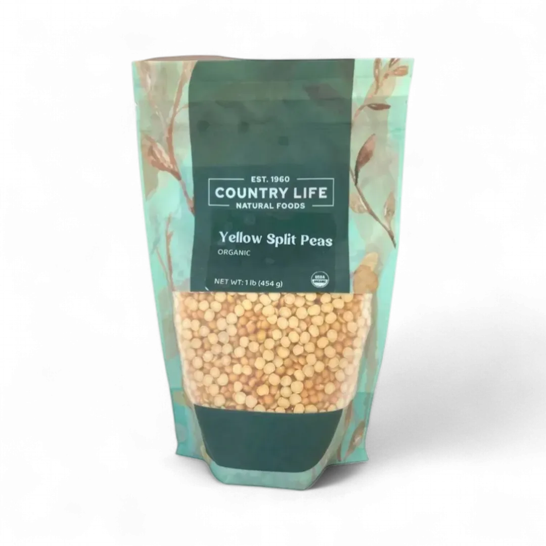 Peas, Yellow, Organic, Split