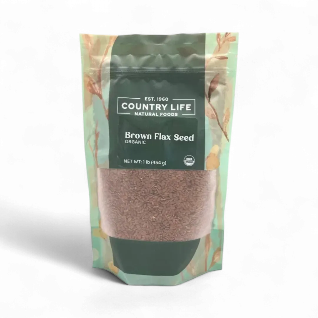 Flax Seeds, Brown, Organic