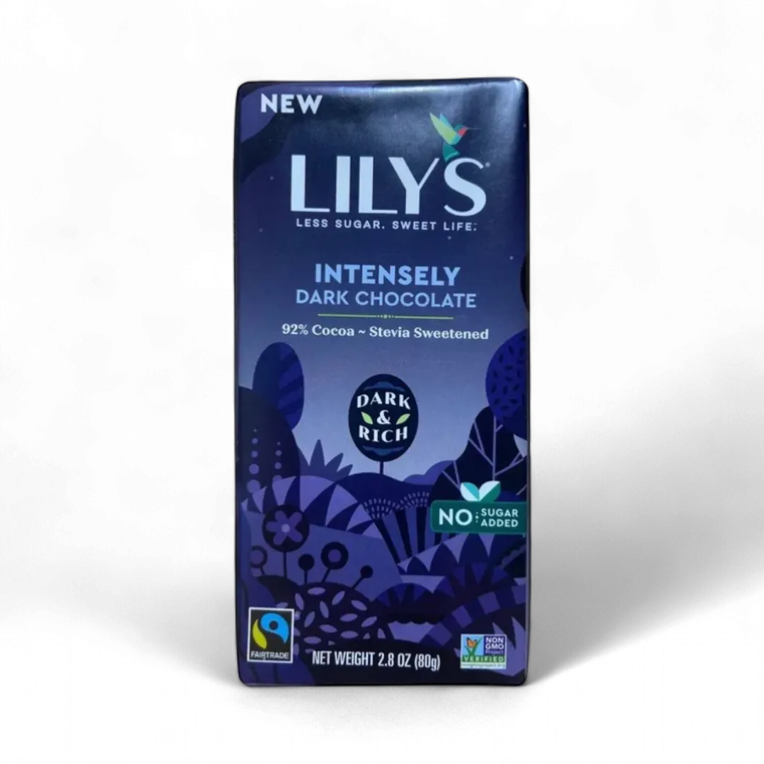 Chocolate Bars, Dark, Stevia Sweetened, Lily's