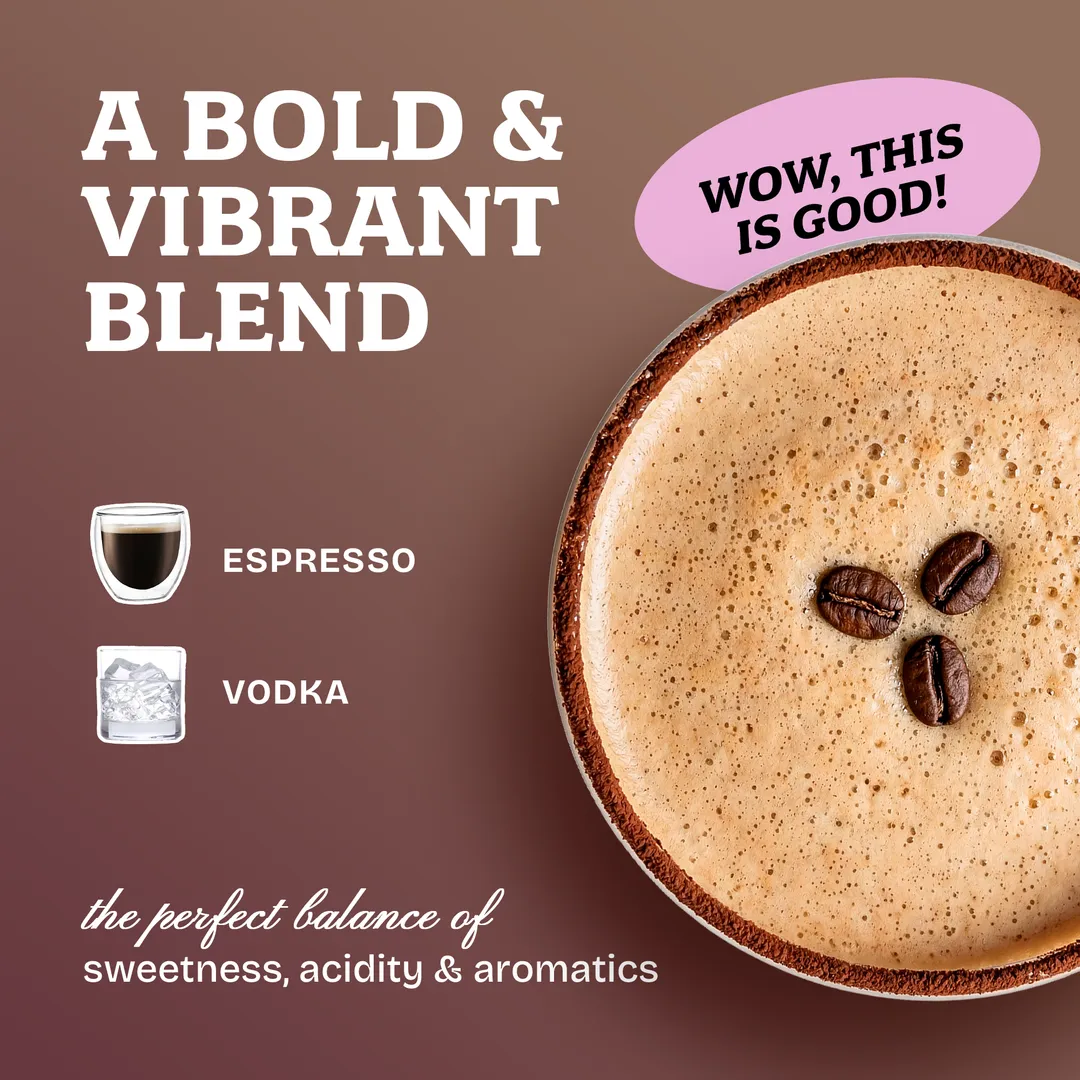 Craft Cartel Espresso Martini Cocktail Syrup Mixer | 16oz | Craft Cocktail & Mocktail Mix