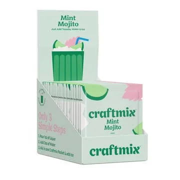 Mint Mojito Cocktail Mixer - Single Packets / Caddy Refills