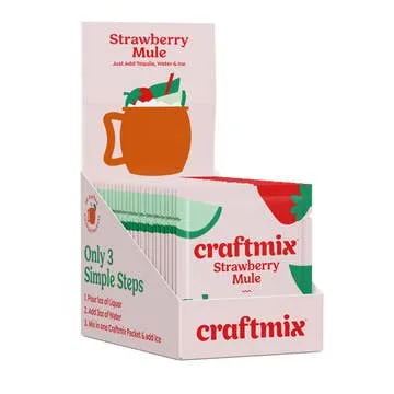 Strawberry Mule Mixer - Single Packets / Caddy Refills