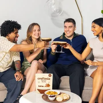 Espresso Martini Cocktail / Mocktail Mixer - 24ct Caddy