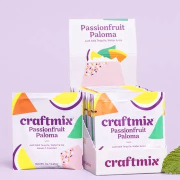 Passionfruit Paloma Cocktail Mixer - 12 Servings Multipack