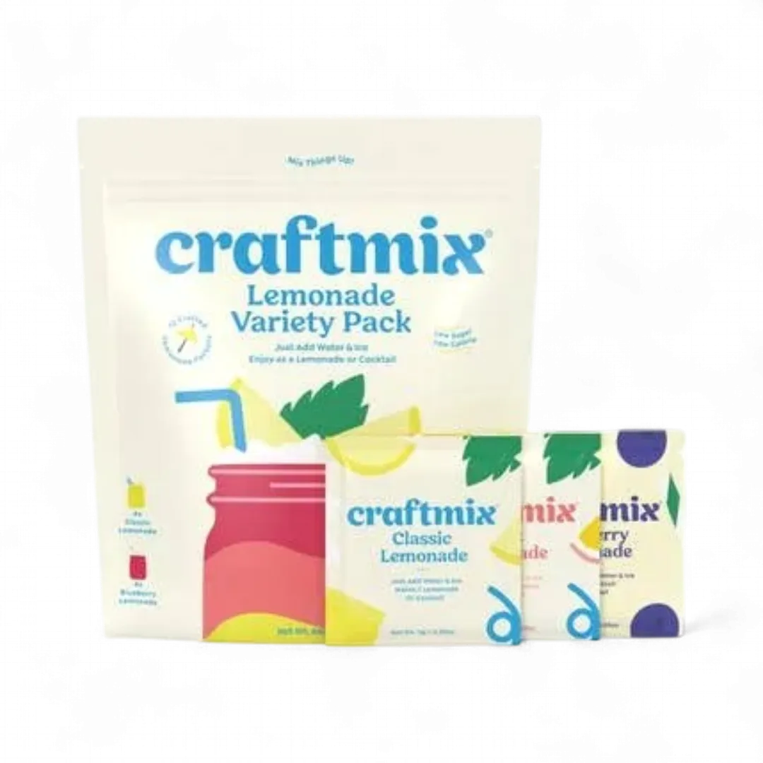Lemonade Variety Pack Cocktail Mixers - 12 Serving Multipack