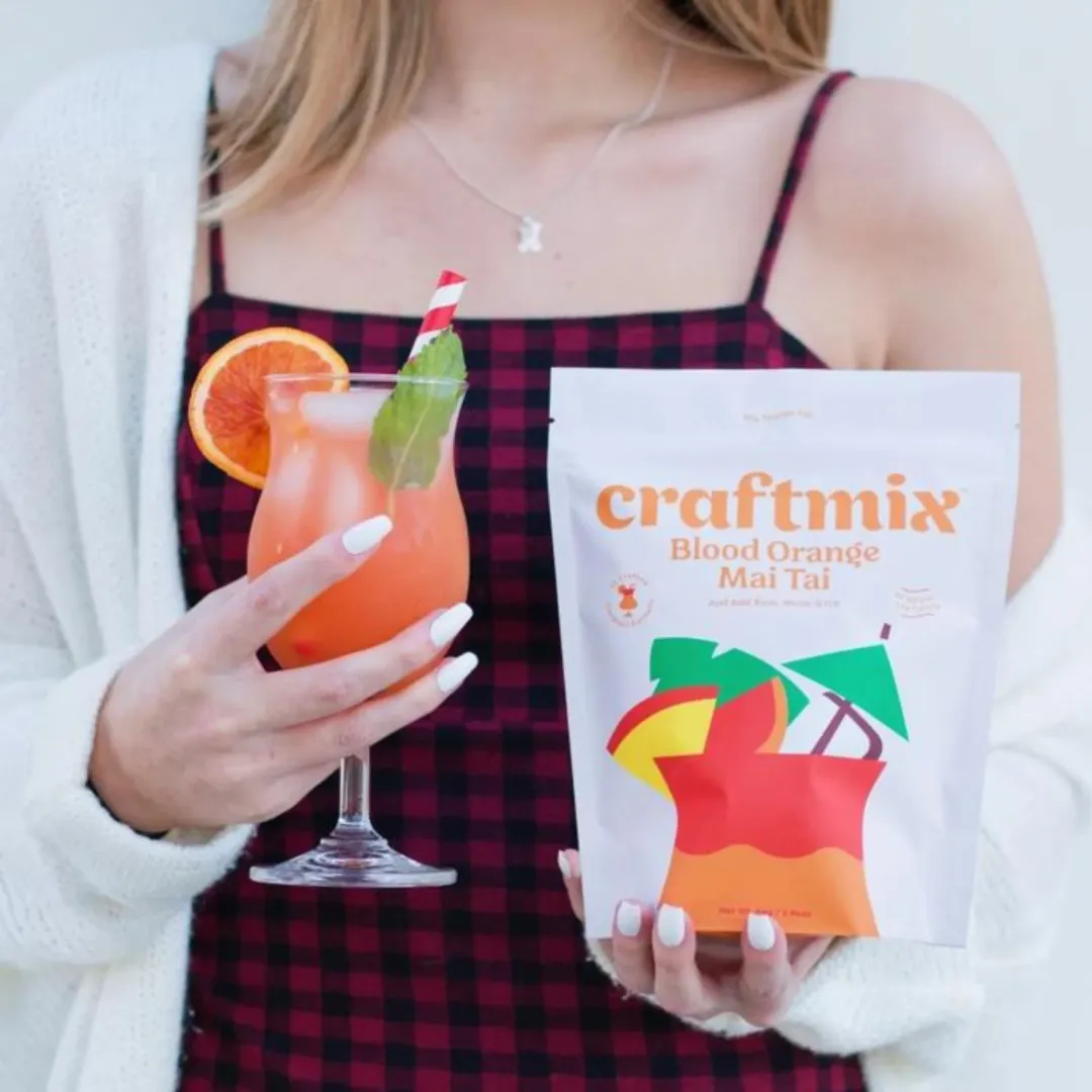 Blood Orange Mai Tai Cocktail Mixer - 12 Servings Multipack