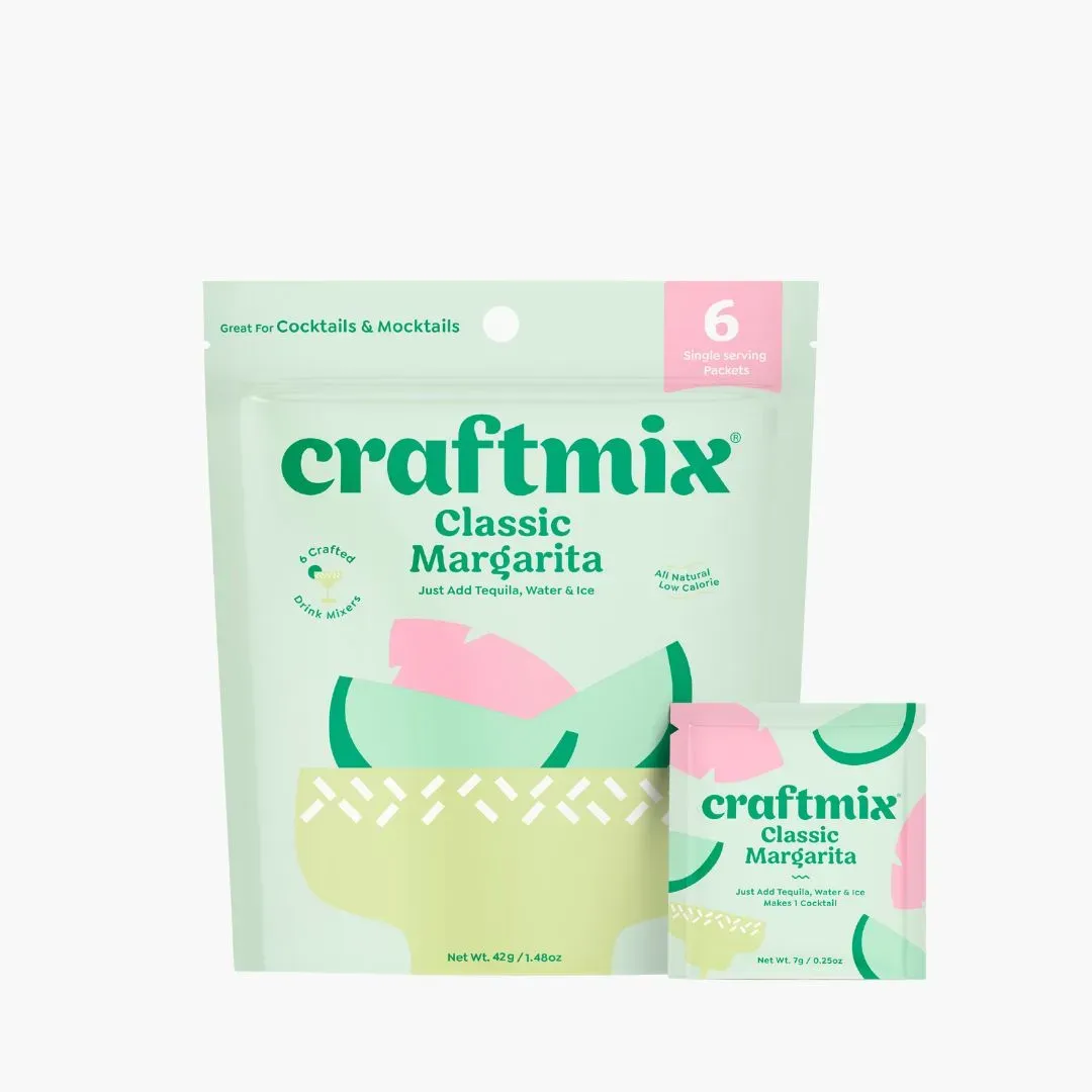 Classic Margarita Cocktail Mixer - 12 Servings Multipack