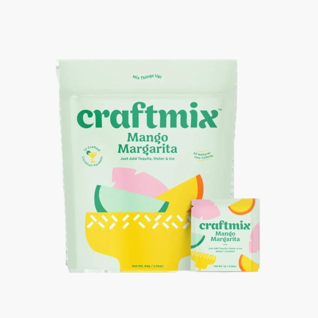Mango Margarita Cocktail Mixer - 12 Servings Multipack