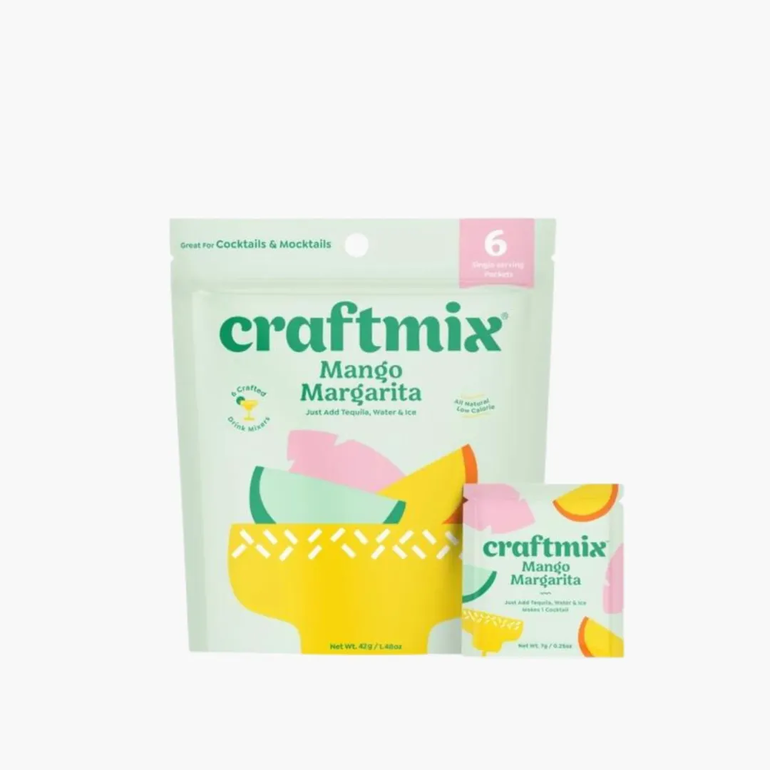 Mango Margarita Cocktail Mixer - 6 Servings Multipack