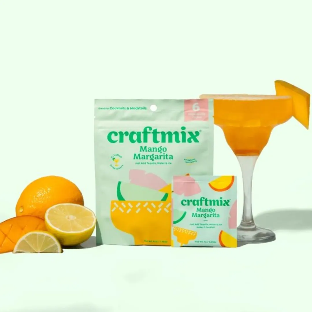 Mango Margarita Cocktail Mixer - 6 Servings Multipack