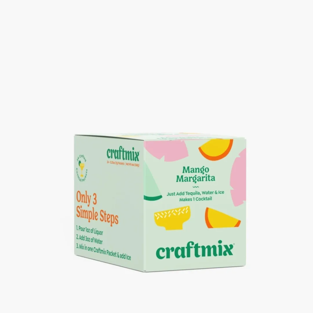 Mango Margarita Cocktail / Mocktail Mixer - 24ct Caddy