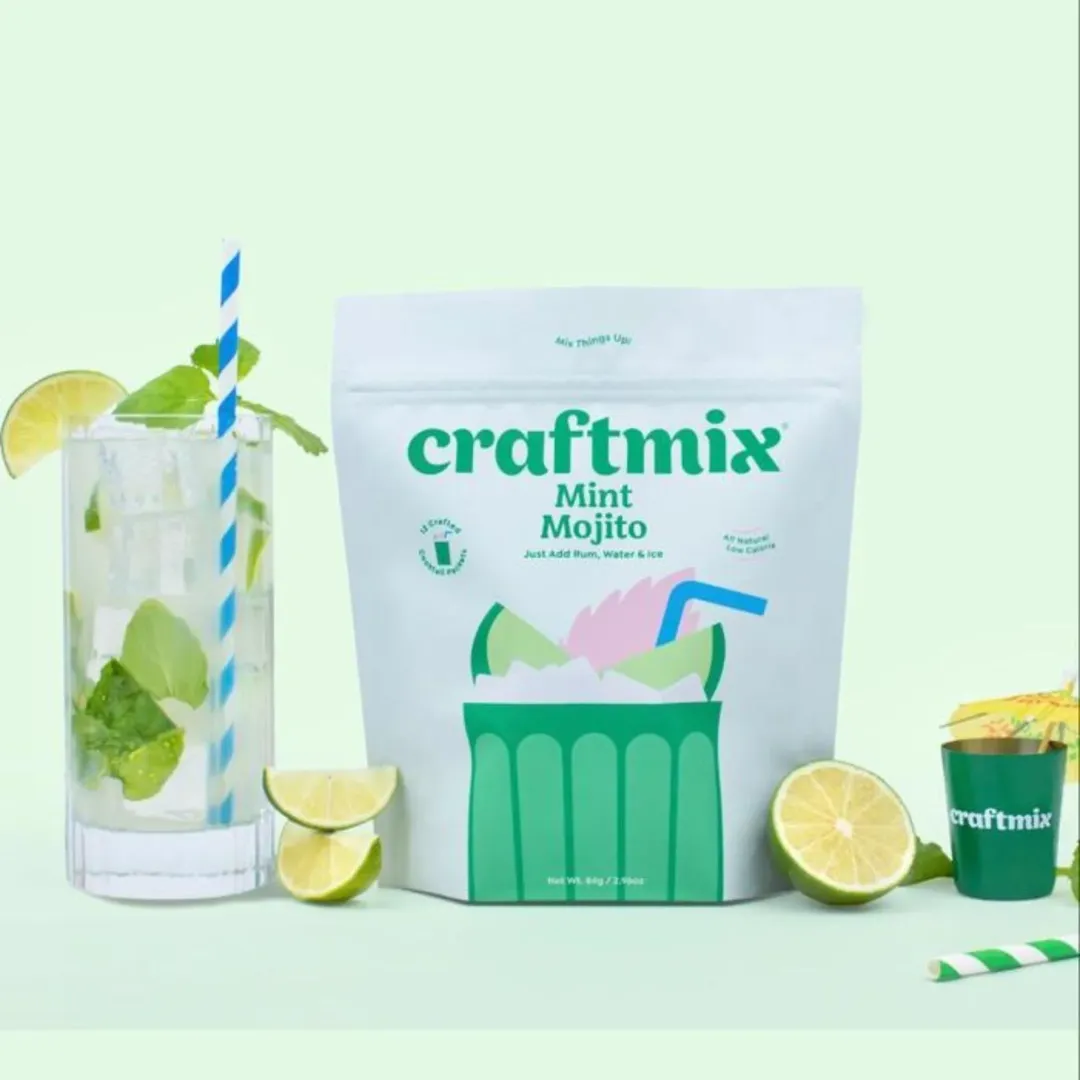 Mint Mojito Cocktail Mixer - Single Packets / Caddy Refills