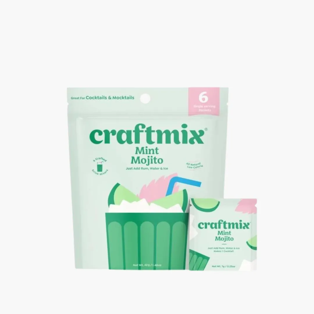 Mint Mojito Cocktail / Mocktail Mixer - 12 Servings Multipack