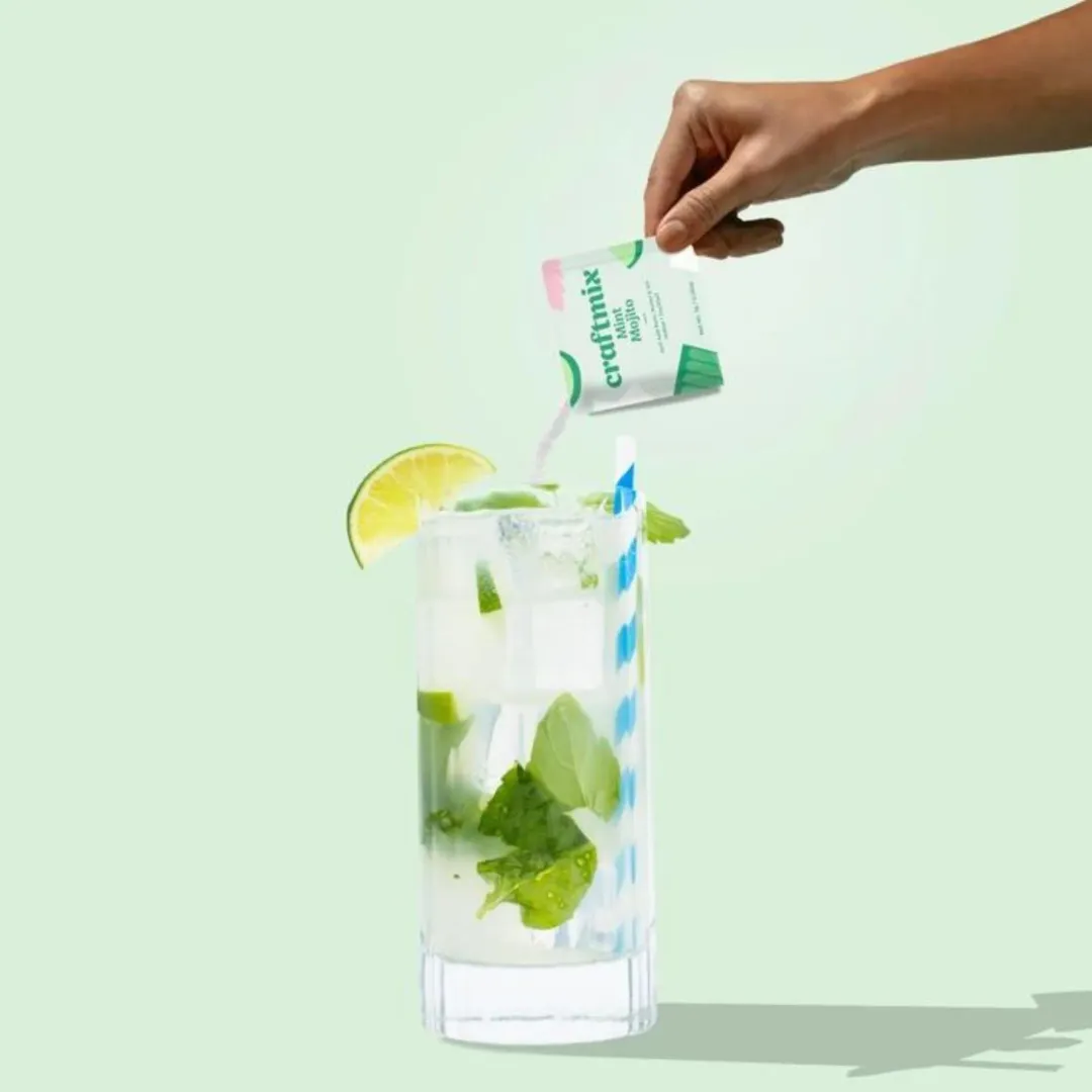 Mint Mojito Cocktail / Mocktail Mixer - 12 Servings Multipack