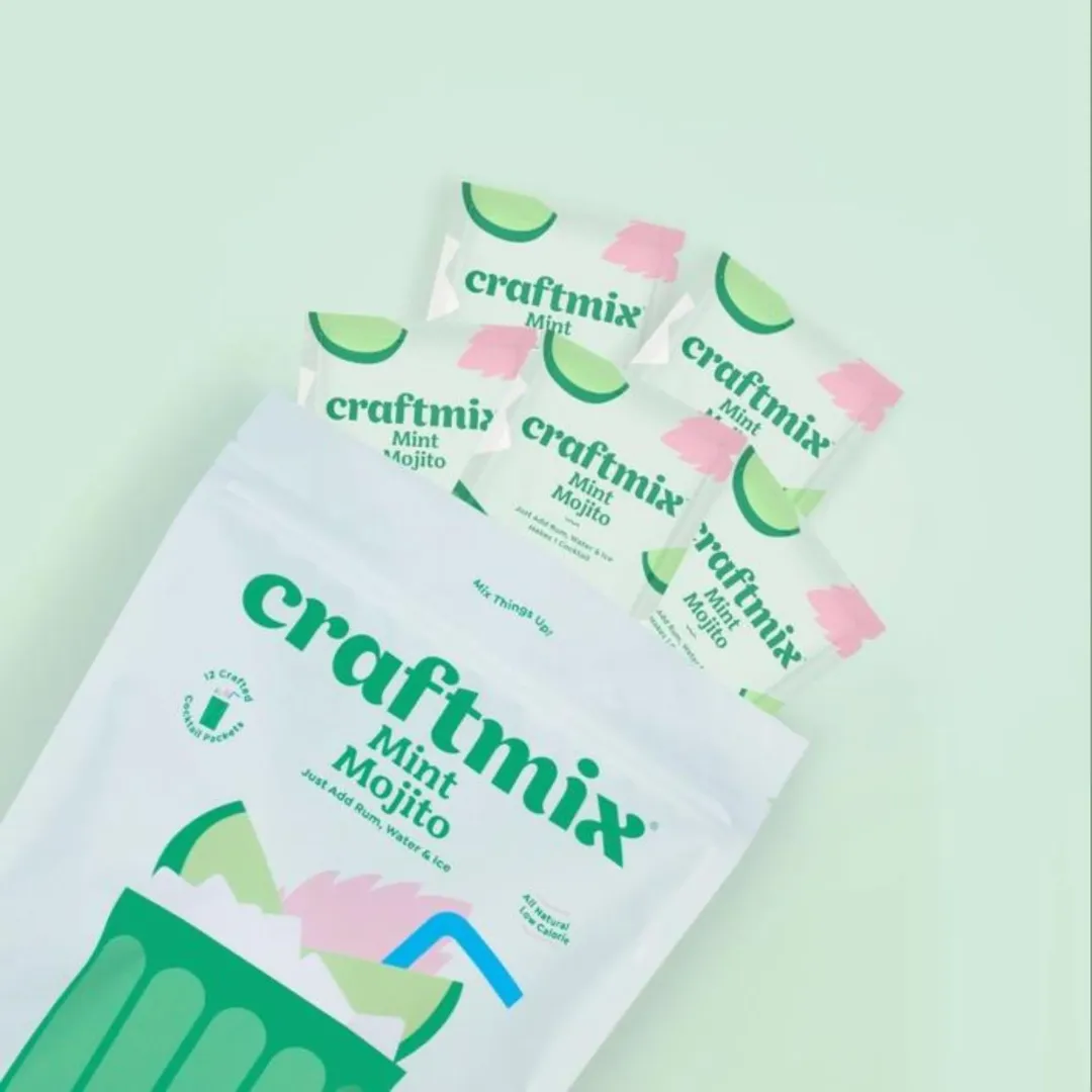 Mint Mojito Cocktail / Mocktail Mixer - 12 Servings Multipack