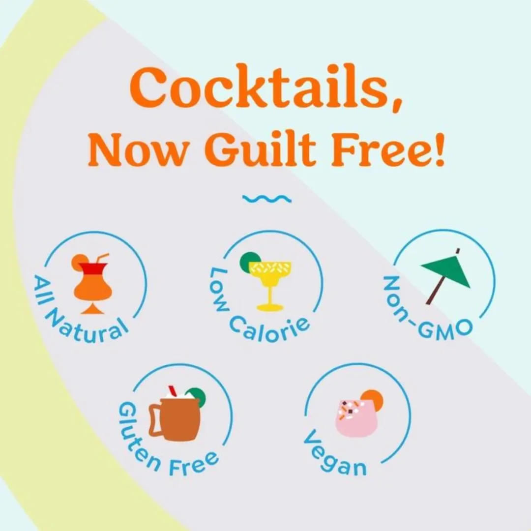 Mint Mojito Cocktail / Mocktail Mixer - 12 Servings Multipack