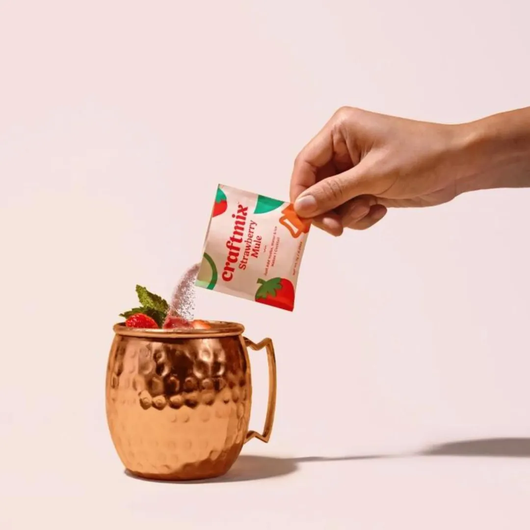 Strawberry Mule Cocktail Mixer - 6 Servings Multipack