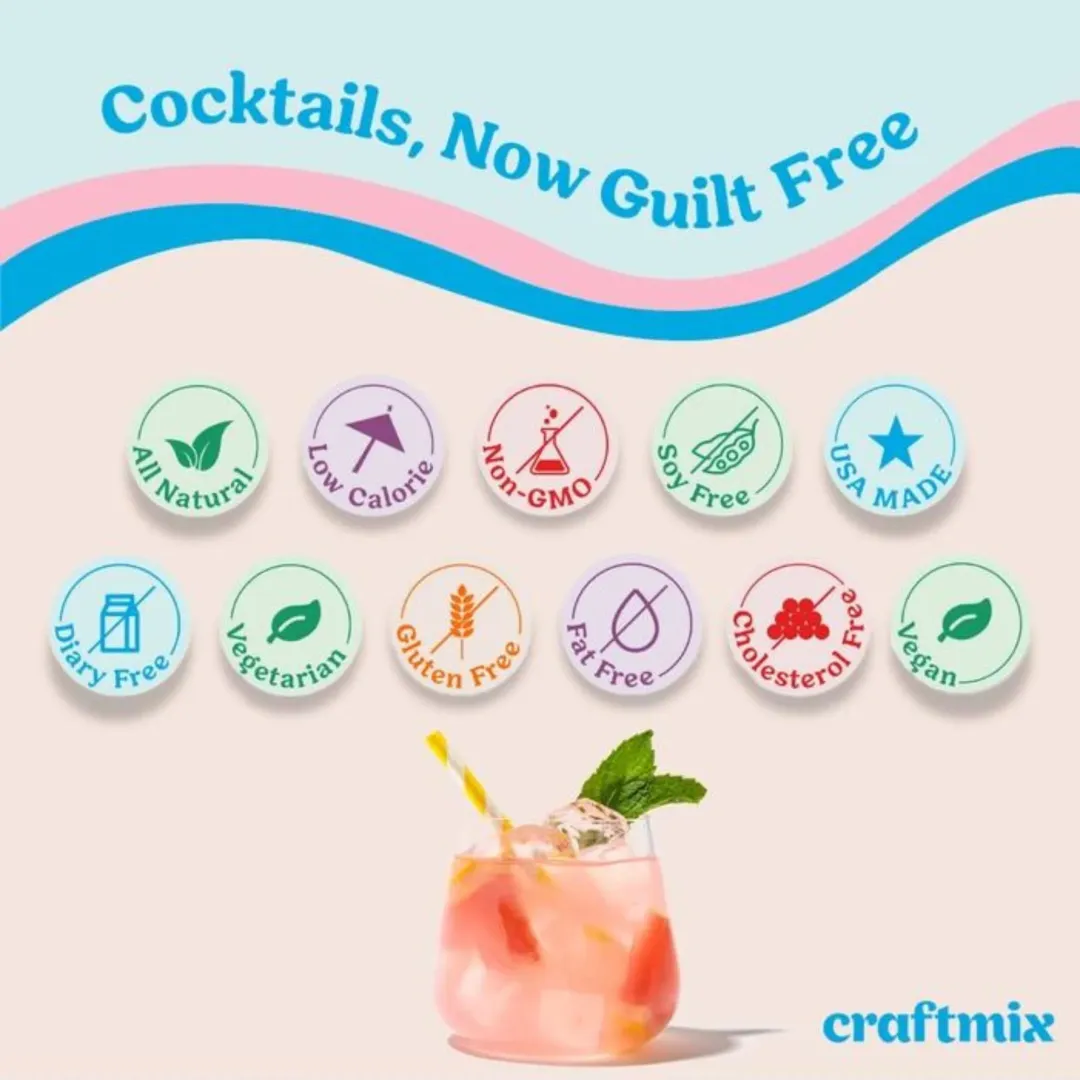 Strawberry Mule Cocktail Mixer - 6 Servings Multipack