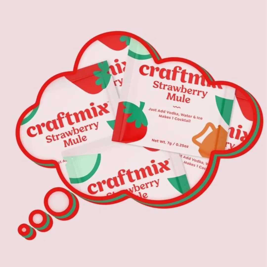 Strawberry Mule Mixer - Single Packets / Caddy Refills