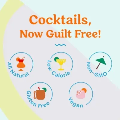 Variety Pack Cocktail Mixers - 12 Servings Multipack