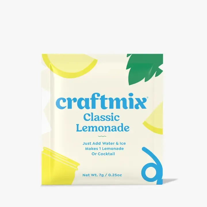 Classic Lemonade Cocktail / Mocktail Mixer - 24ct Caddy
