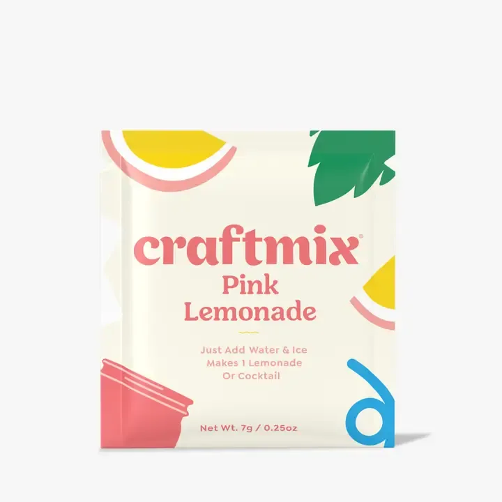 Pink Lemonade Cocktail / Mocktail Mixer - 24ct Caddy