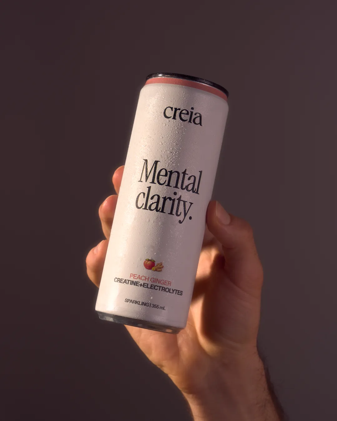 Creia Sparkling Creatine - Peach Ginger