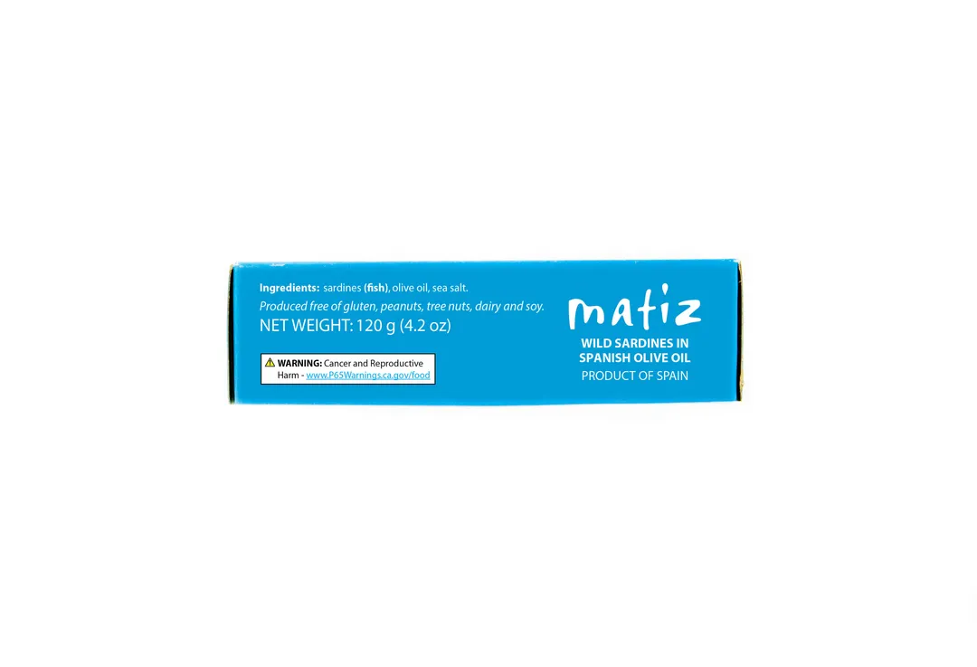 Matiz Sardines in Olive Oil - 4.2oz Tin