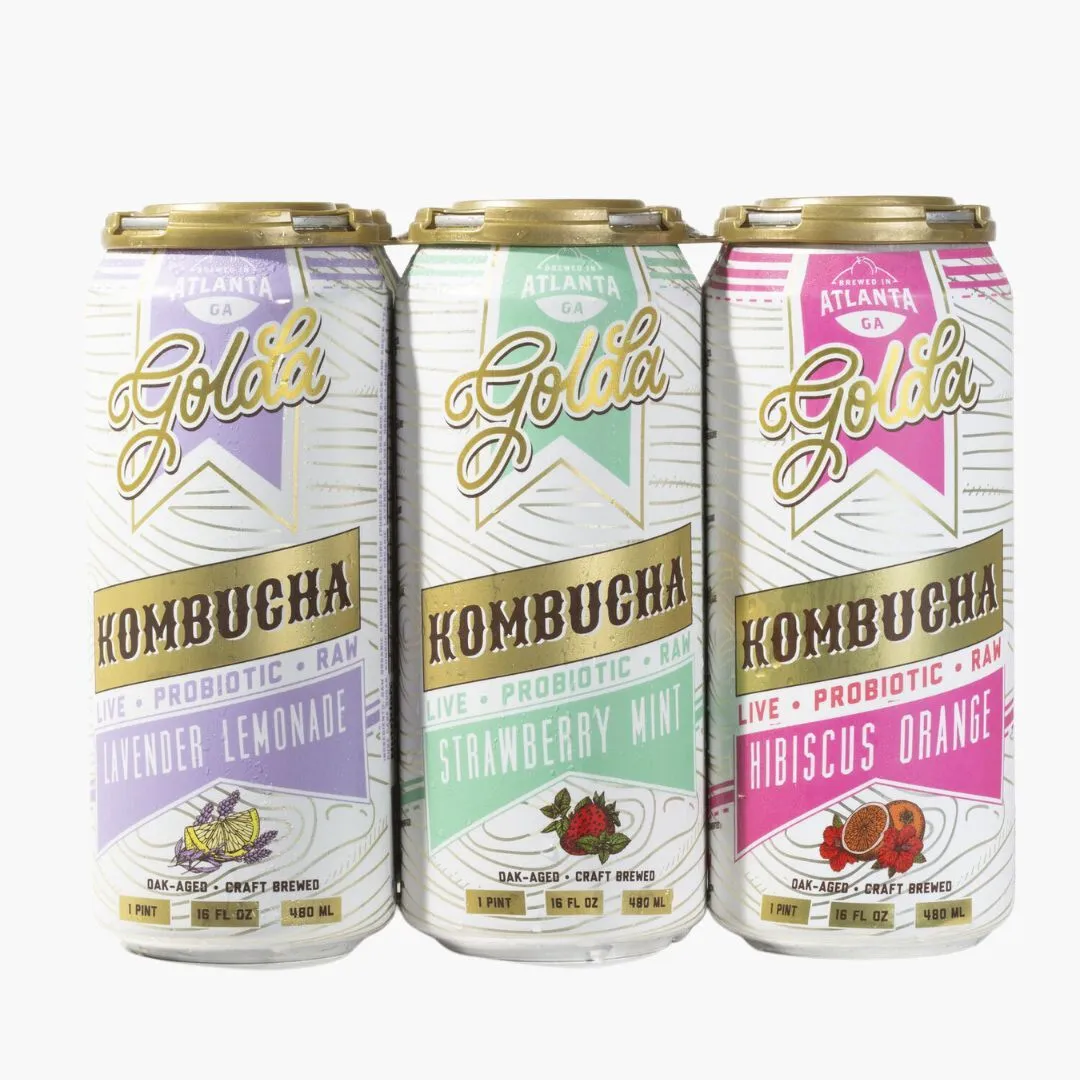 Hibiscus Orange Kombucha