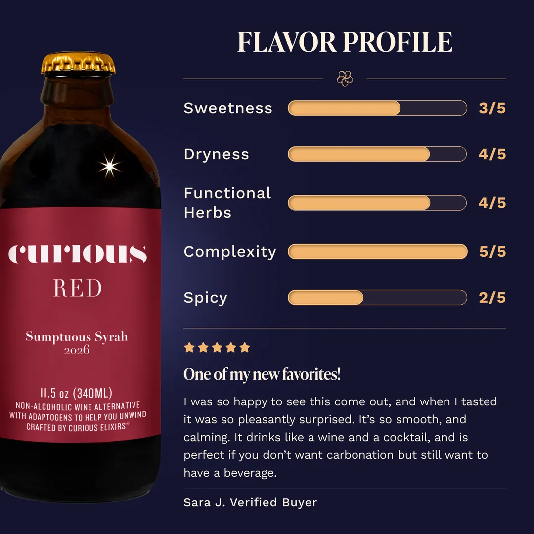 Curious Red Nonalcoholic Wine