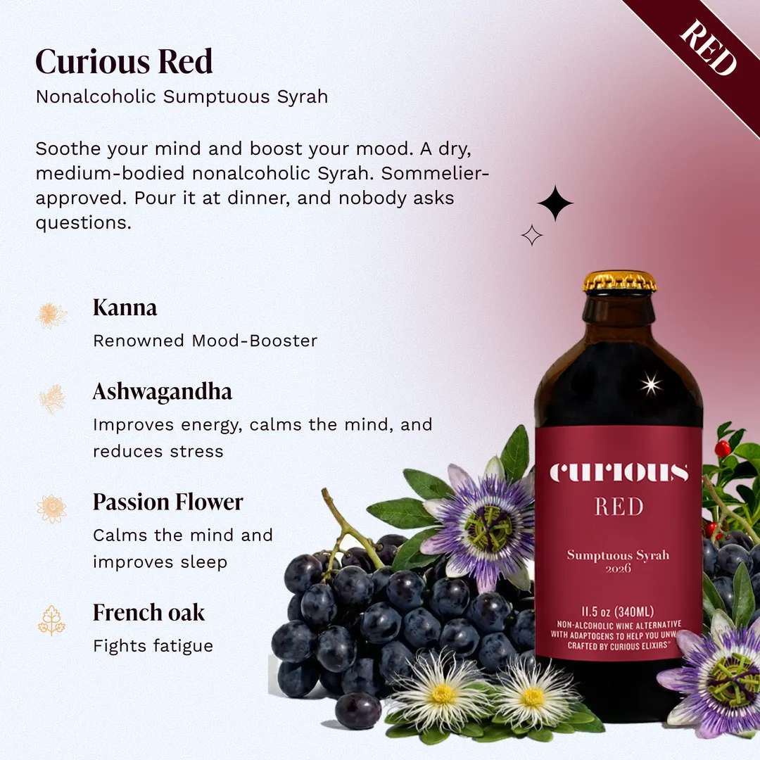 Curious Red Nonalcoholic Wine