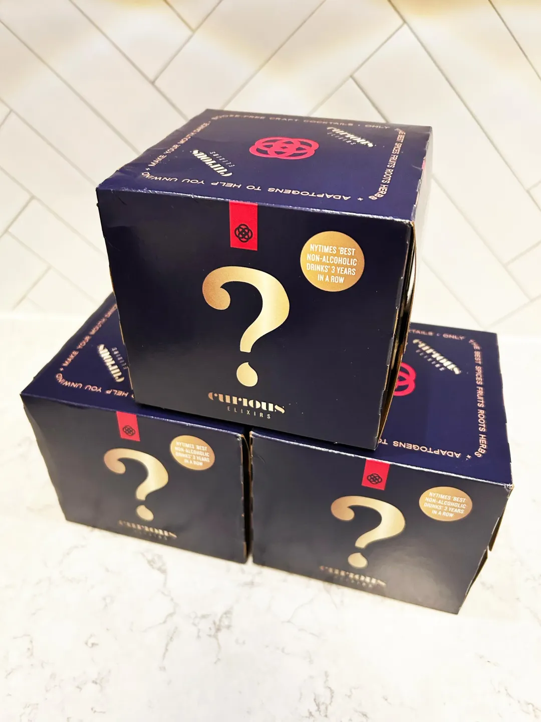Curious Elixir No. 1 - Mini Cans in Three 4pk Boxes