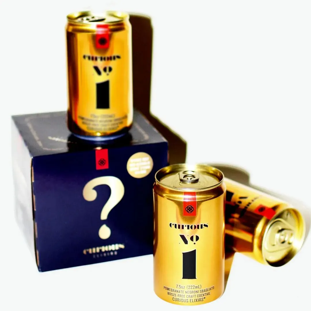 Curious Elixir No. 1 - Mini Cans in Three 4pk Boxes