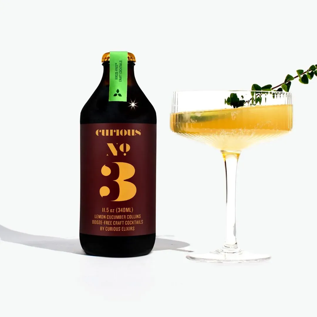 Curious Elixir No. 3 Booze-Free Cocktails (12 bottles)