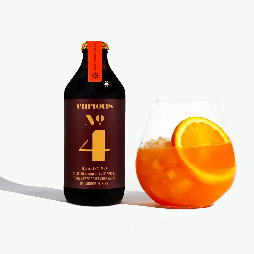 Curious Elixir No. 4 Booze-Free Cocktails (12 bottles)