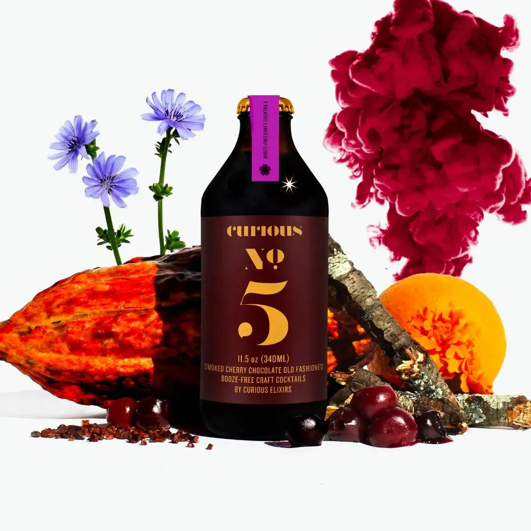 Curious Elixir No. 5 Booze-Free Cocktails (12 bottles)