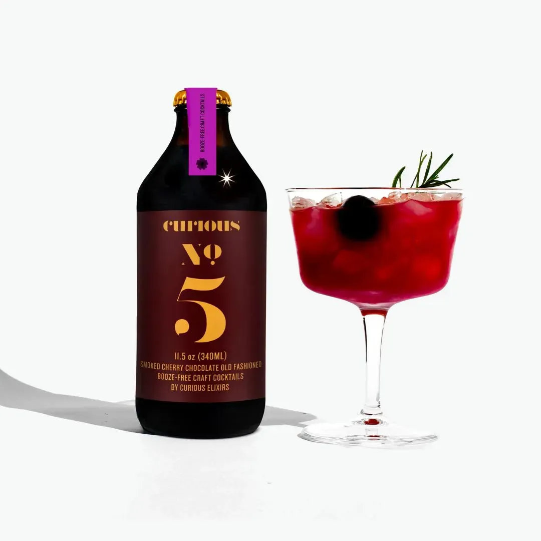 Curious Elixir No. 5 Booze-Free Cocktails (12 bottles)
