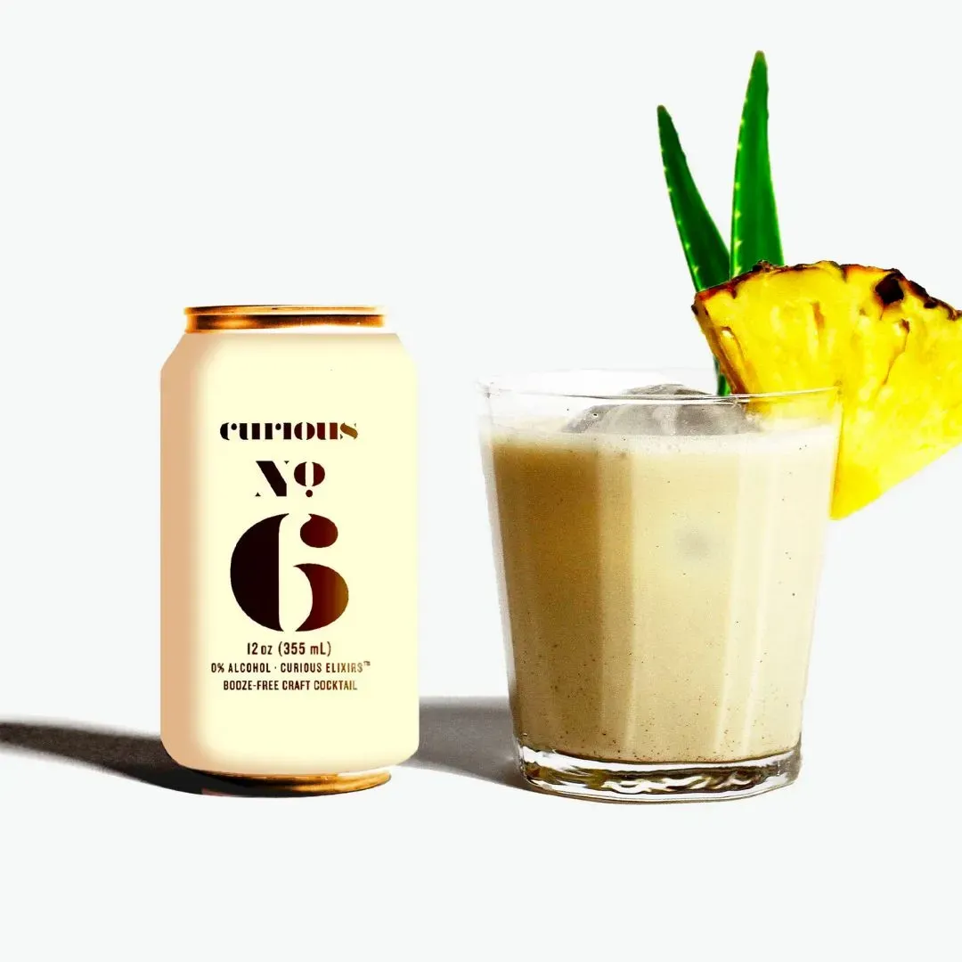 Curious Elixir No. 6 Booze-Free Cocktails (12 cans)