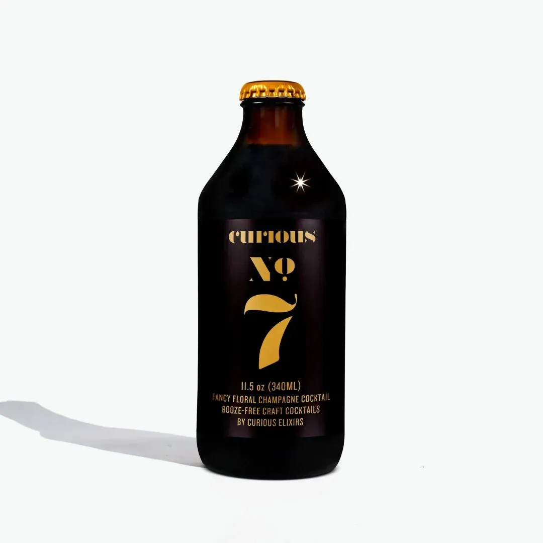 Curious Elixir No. 7 Booze-Free Cocktails (12 bottles)